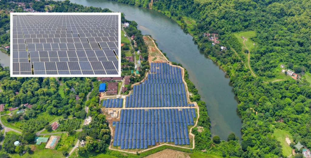 কাপ্তাইয়ে পরিত্যক্ত জমিতে সোলার প্যানেল বসিয়ে বিদ্যুৎ উৎপাদনে সফলতা